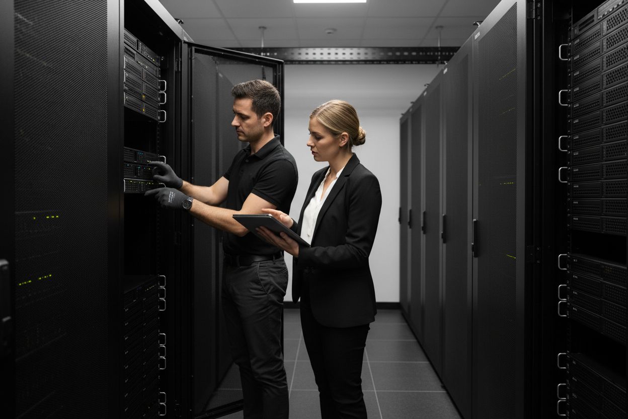 infraestructura IT revisión servidores