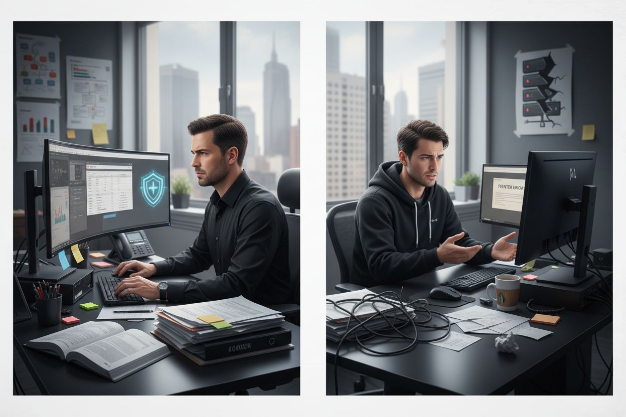 Comparación IT contable